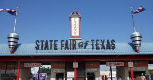 The Texas State Fair entrance