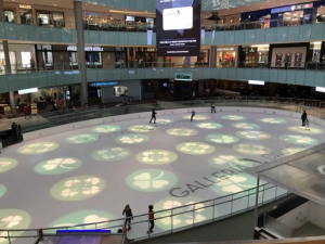 indoor ice skating rink | ice skating rink at galleria mall