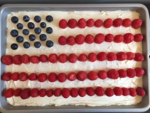 Flag Cake | Summer BBQ Ideas